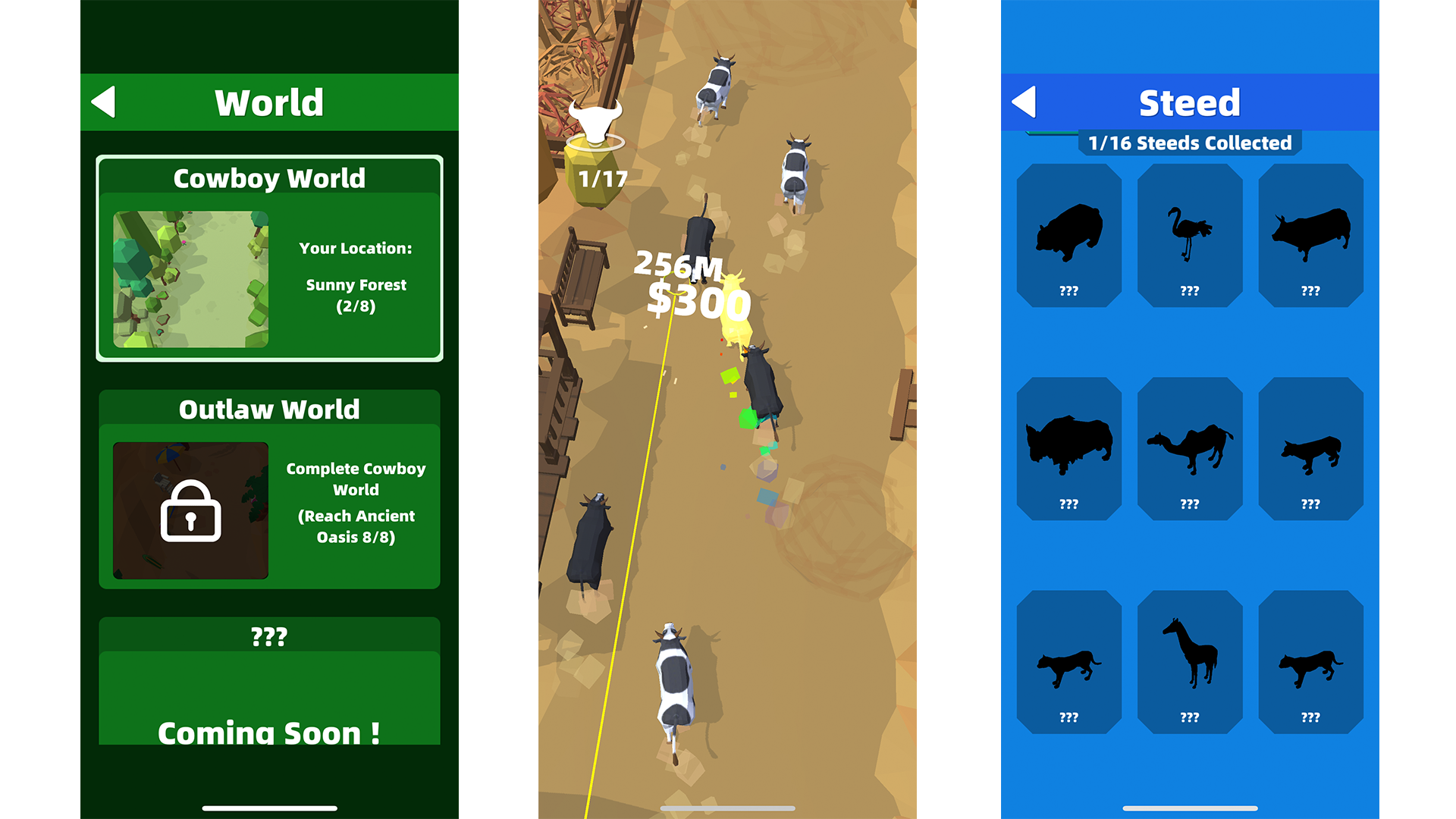 Cowboy mobile game rare creatures