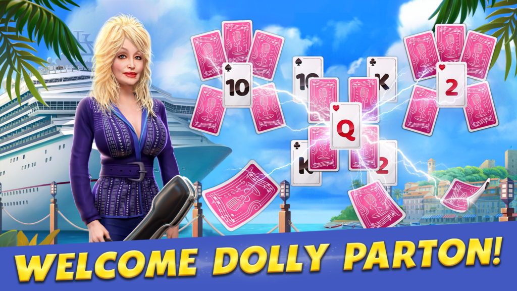 Dolly Parton Joins Belka Games On Board Solitaire Cruise AppLovin
